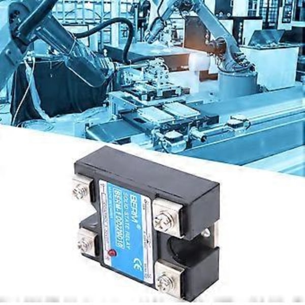 Solid State Relæ DC DC SSR Input 3-32VDC Belastning 5-220VDC Kontrolrelæ (10A)