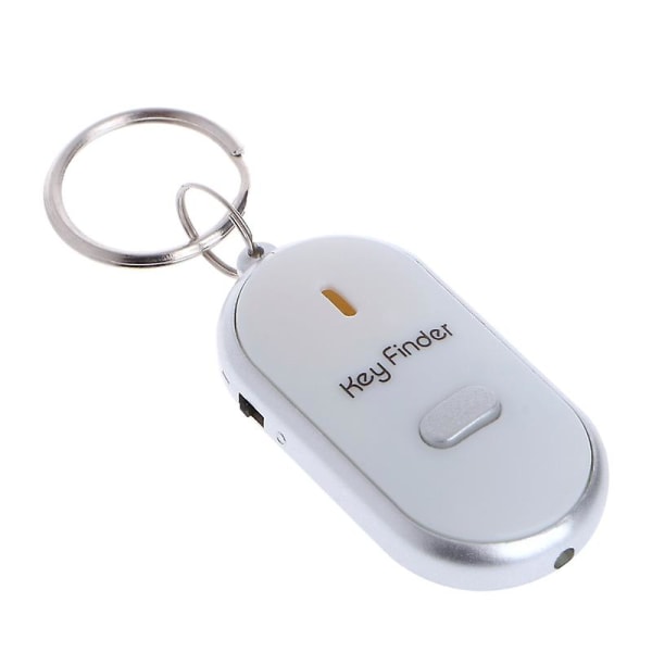 Bærbar lydkontroll Lost Key Finder med nøkkelringer Enhetstelefon nøkkelring
