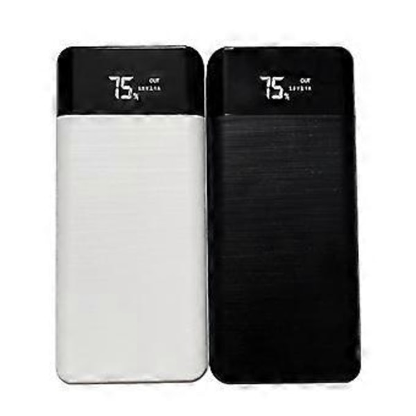 LCD Display Opladerboks 7x18650/18700/20700/21700 Batteri til Etui Power Bank fo