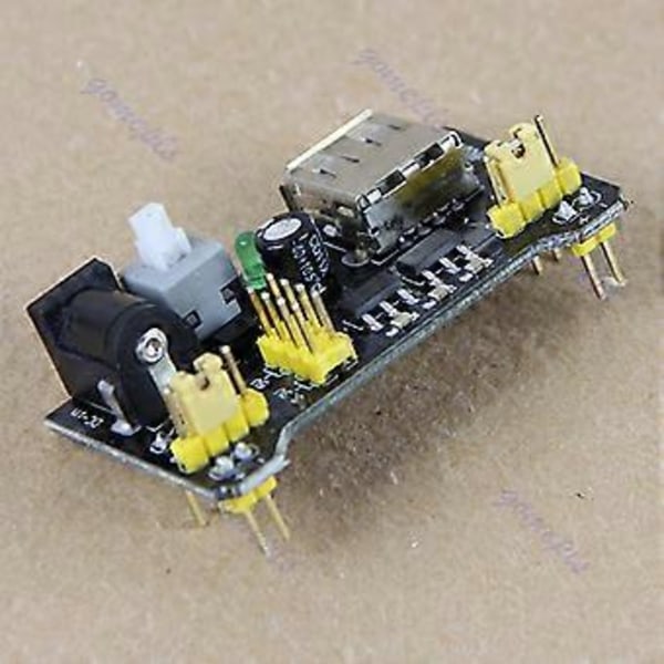 1 st Brödkortsströmförsörjningsmodul Shield 3.3V 5V MB102 Lödfri Brödkort