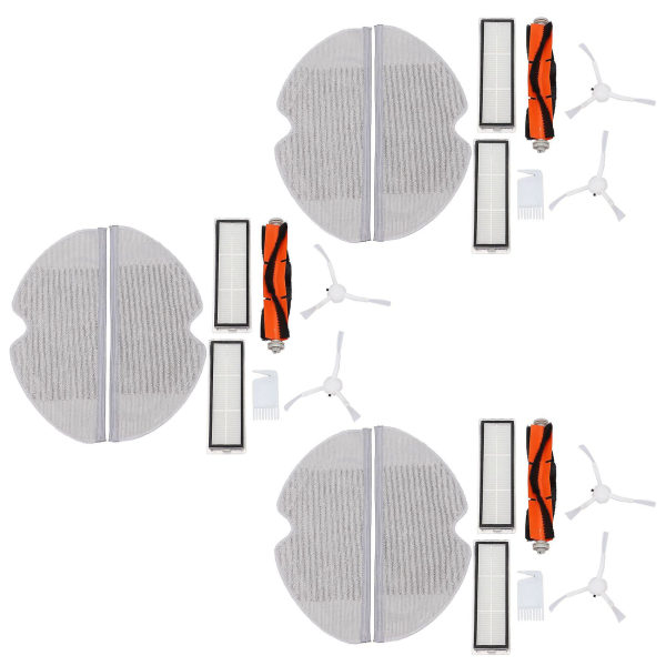 24 stk reservedelssæt til Mijia 1c robottilbehør Siderulle Hepa Filter Hovedbørstemoppe
