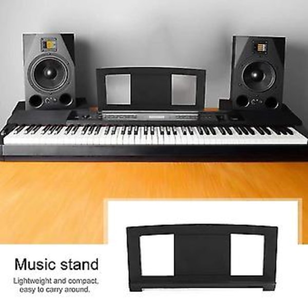 Notestativ Kompatibelt Med Flere For Modeller Av Musikkkeyboard, Notestativ For Keyboard Med 4