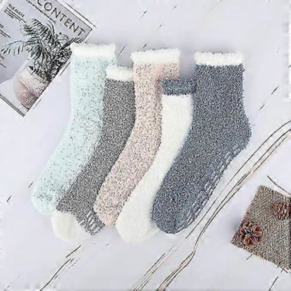 Skridsikre dame fleece termiske vintervarme dame gave