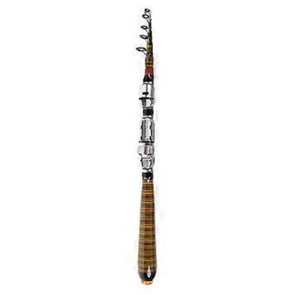 1.2M 3.94FT Teleskopisk Fiskestang Reisestang Spinnstang Agn Stang Flåtestang Karbonfiber