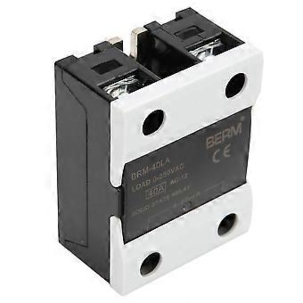BERM BRM-40LA Solid State Relä 4~20mA AC 0~250V 40A Flamskyddsrelä