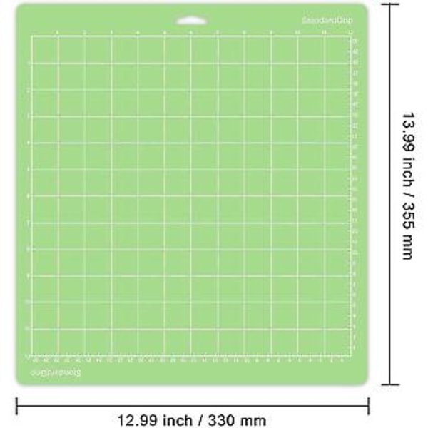 8-pack Skärmatta för 12x12 tum Standardgrip Självhäftande Klibbig Hållbar Matta för Explore One// 2/maker