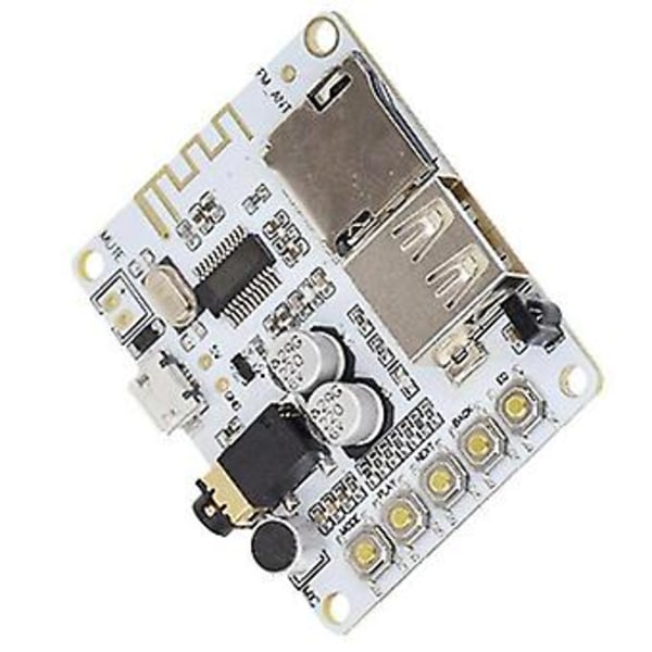 Bluetooth Audio Receiver Board med USB TF Kort Slot Dekodning Afspilning Preamp Output A7-004 5v 2.1
