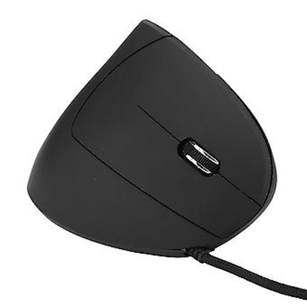 6D Ergonomisk 800‑1200‑2000‑3200 DPI Justerbar Optisk Vertikal Gamingmus med LED