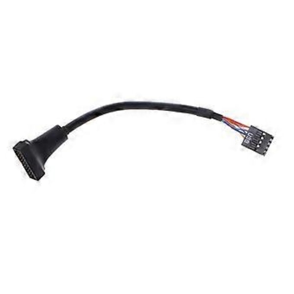 USB 3.0 20-nastainen naaras - USB 2.0 9-nastainen uros emolevyn koteloadapterikaapeli
