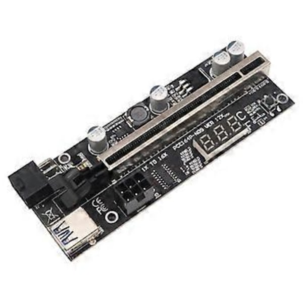 Laajennus GPU-louhinnan lämpötilan nousuadapterille Vedio-kortti USB 3.0 -kaapeli 6PIN