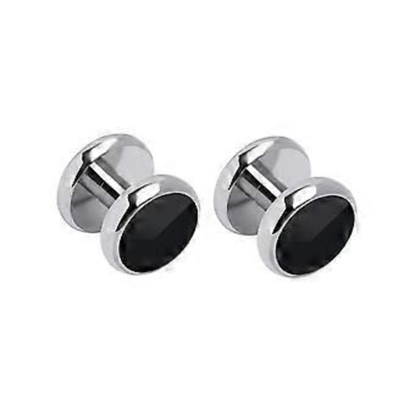 3xcufflinks og Mansjettknapper Sett Klassisk For Smoking Skjorter Menn 2 Mansjettknapper