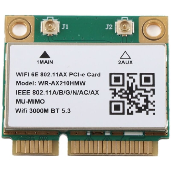 Wireless Network Card 5374M WIFI 6E 5G Triple Band Gigabit 6GHz Band PCB Wifi Card with Mini PCIE Port for Laptop