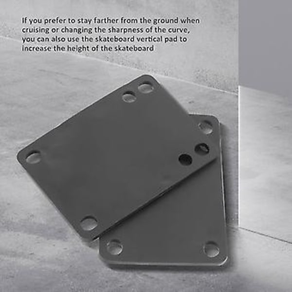 Sboard Riser Pads Bløde Board Klatrepuder 25mm Ware Skrue Til Absorp