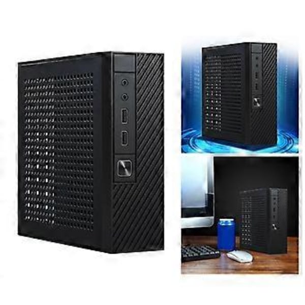 Datorchassin SGCC Chassi Desktop Mainframe för Gaming Chassi DIY Chassi