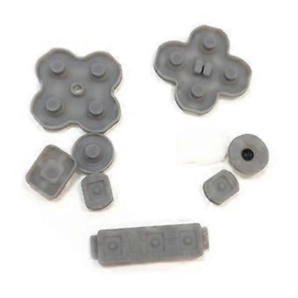 Ersättningsknappsats Kontroller Silikon Konduktiv Gummikudde Handtag Knapp Reparations Ersättningsdel för Nintendo-Lite