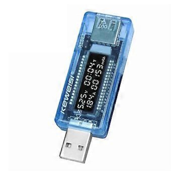 USB-testare USB-effektmätare Spännings- och strömtestare Effektmätare Batterikapacitet