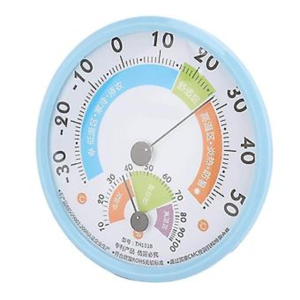 Växthus Temperatur Luftfuktighet Mätare Mätinstrument Urtavla Termometer Hygrometer Portabel Och Hållbar Termometer För Jordbruk