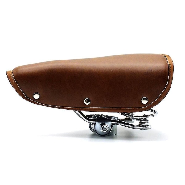 Kør komfortabelt med en retro vintage cykelsadel - nittet sædebetræk for holdbarhed