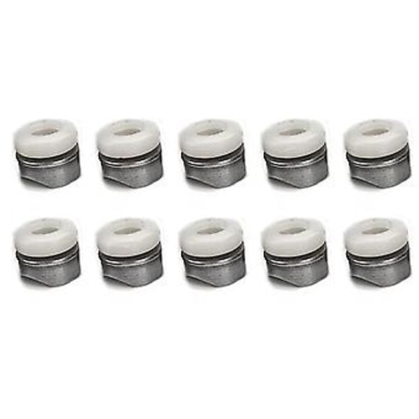 10 st S-formade packningar för Less Nozzss Tillbehör Cush Packning