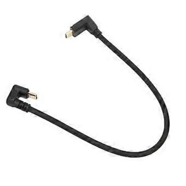 USB C Forlengelseskabel 10Gbps 4K 60Hz 90 Graders Høyre USB Hann til Hann Forlengelsesdatakabel 0.3m/1.0ft