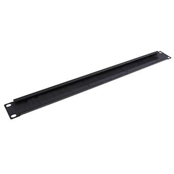 1 stk. 1u 19 tommer Rack Mount Blng Plade Rack Monterings Blank Børstepanel Server Kabinet Cab