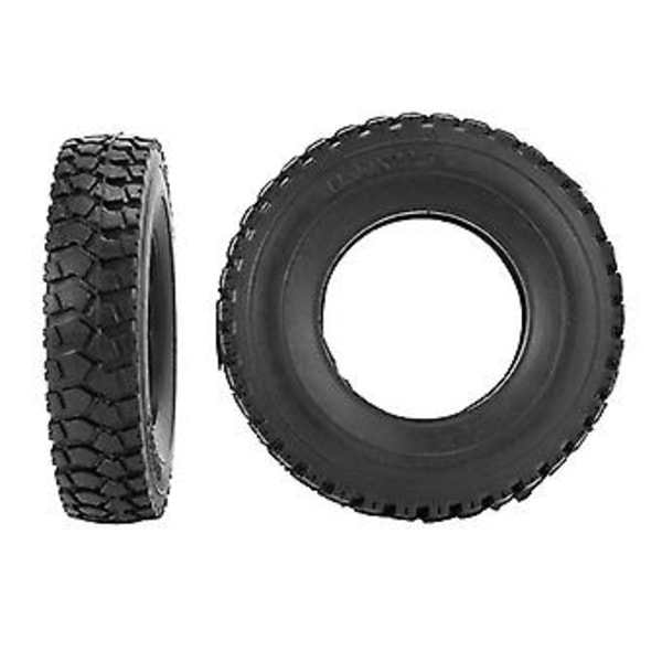 2kpl 19mm Kumirenkaat 1/14 Rc Puoliperävaunuun Vetokuorma-autoon Kipperi Man Hauler Actros Scania S S