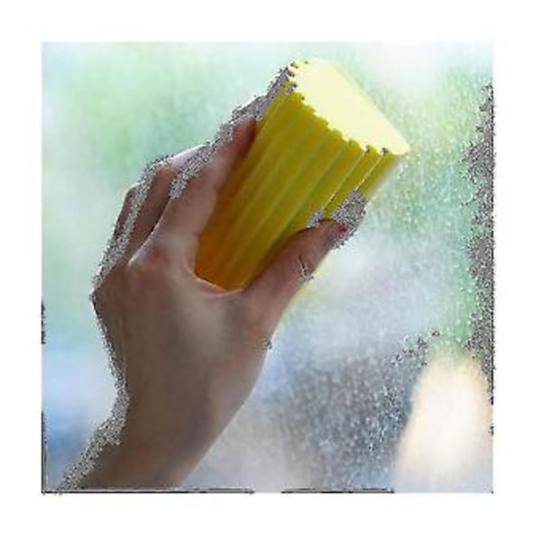 12 stk. Fugtig Rengørings Svamp Børste Støvkost til Rengøring af Persienner Glas Fodpaneler Ventilationskanaler