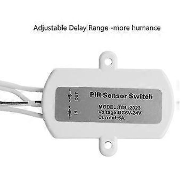 5a 5-24v Mini Usb Pir Infd Mot Anturi Ilmaisin S()