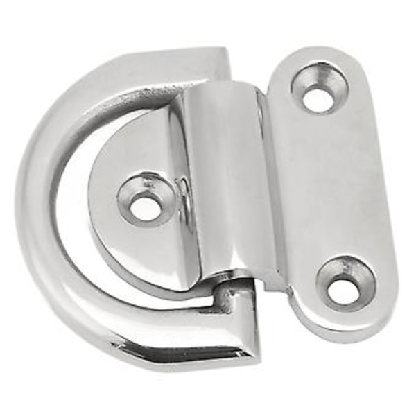 Marine Grade Tilbehør Foldbar Pad Eye 316 Rustfrit Stål Universal Pasform til Båd Skib Yacht