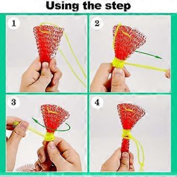 Gjenbrukbare nylonnettposer, hengende vannmelonnettposer, tykkere gjenbrukbar fruktnettpose for hengende vannmelon, honningmelon, grønnsaker, 12 stk