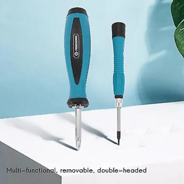 Penggong Skrutrekker Sett 10 stk Cr-v Slissete Husholdningsapparater Rep Funkt Ha