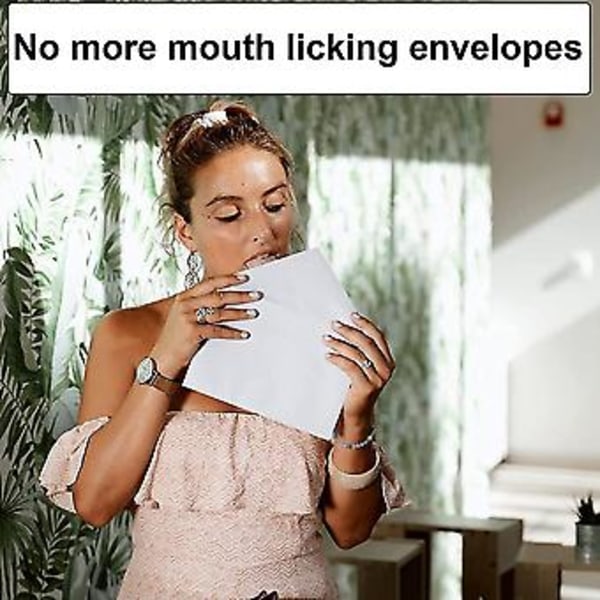 10 Stk. Blyant Fugter Stempel Kuvert Fugter Post Brev Er Kuvert Licker Til