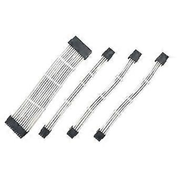 Naaras-uros 18awg suojattu PSU-jatkojohto/-kaapelisarja