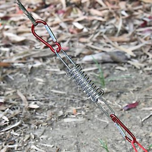 Hög Hållfasthet Camping Tält Fjäderspänne Hög Elasticitet Rostfritt Stål