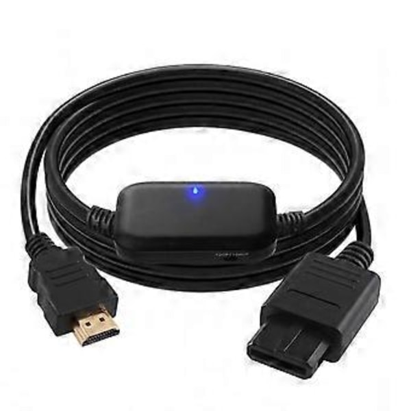 For N64 til -Kompatibel Adapterkabel 1080P Billedkvalitetsopskalerer til N64//SNES/SFC Plug and Play