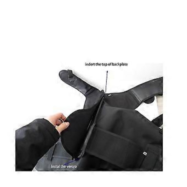 Ryggplatepute for dykking, profesjonell myk dykker-BCD-ryggpute, BCD-sele ryggplatepute B