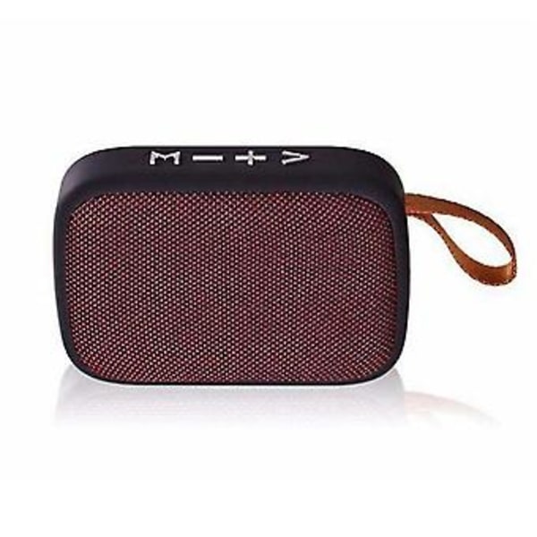 Kangaskaiutin Bluetooth Langaton Yhteys Kannettava Ulkokäyttöön (punainen)