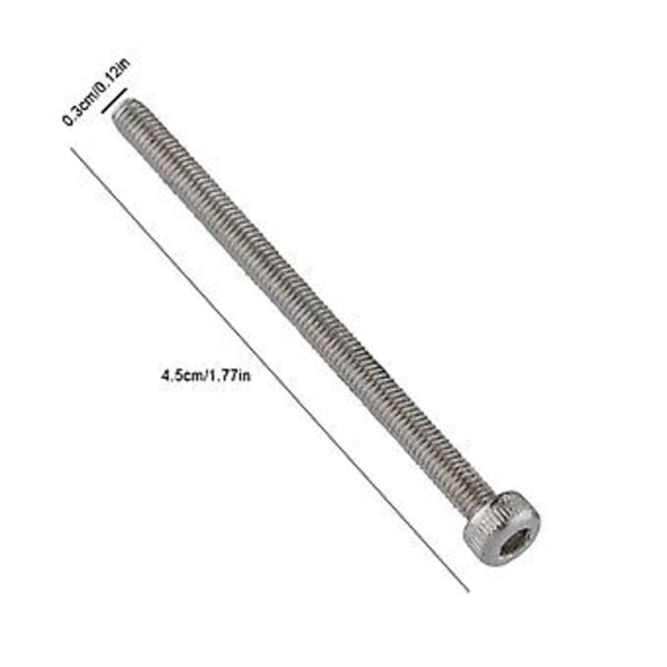 10 stk. M3 x 45 mm Løft din oplevelse