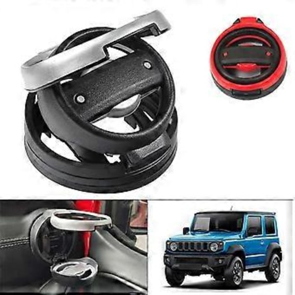 Kokoontaitettava mukiteline Monitoiminen auton juomateline Jimny JB64/JB74 2018-2023, A