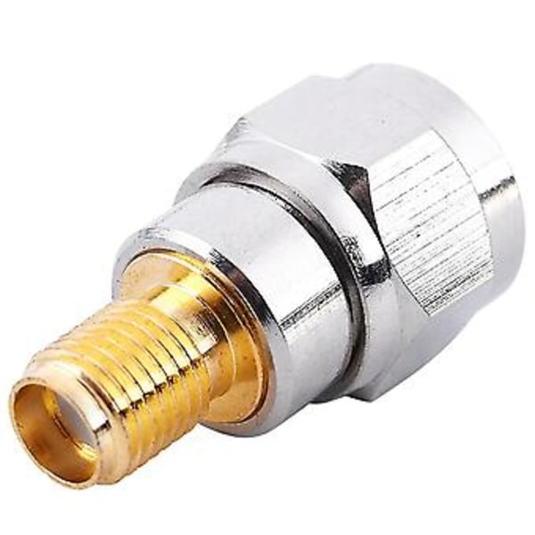 Rf Koaksial Koaks Adapter Sma Hun Til F ,sølv