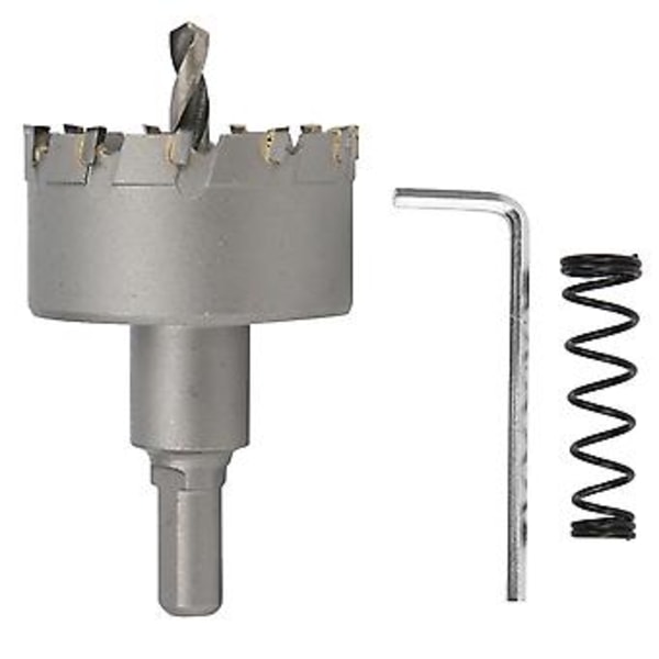 Hårdmetall Hålsåg Metall Brotsch Borr för Metall Tjock Plåt Industriell Utrustning φ50mm