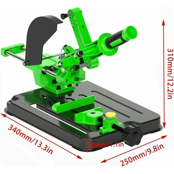 Vinkelsliberholder, vinkelsliber-adskillelsesholder, polermaskine, skæremaskine, multifunktions-trækstang, 100/125mm vinkelsliberholder