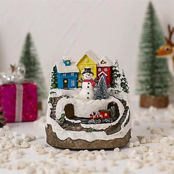 LED-ljus Jul Snöhus By Lysande Ornament B
