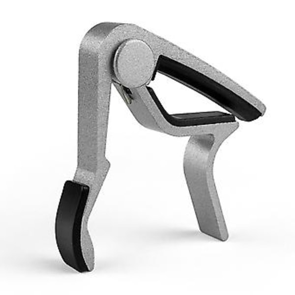 Snabbkopplingsgitarrkapo, för elgitarr, (kapo-silver)