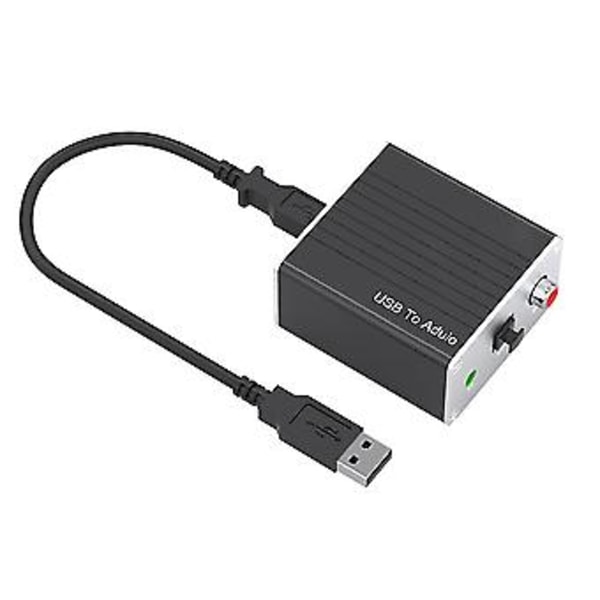 Usb Ekstern Lyd - Koaksial Digital O Konverter Computer Hifi Mobil Ph Til Aux For