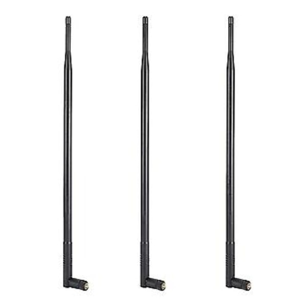 12dbi Wifi Antenn, 2.4g/5g Dualband Högförstärknings Wifi Antenn Lång Räckvidd Med Rpsma Kontakt För Wi
