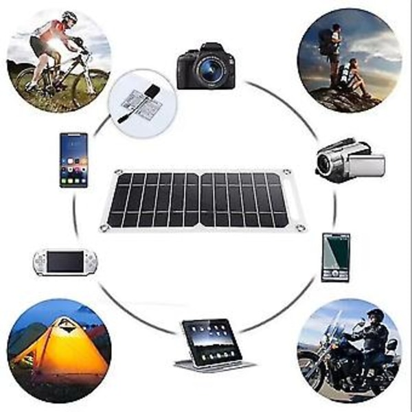 Solar Ph Charr USB-reppu aurinkolatauspaneelilla