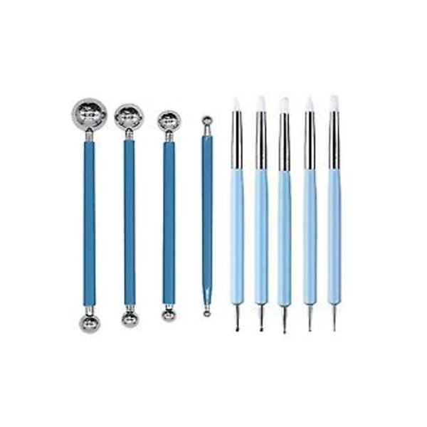 38 kpl Mla Dotting Tools -sarja - Pistekuviointityökalusetti taideaskartelualusta