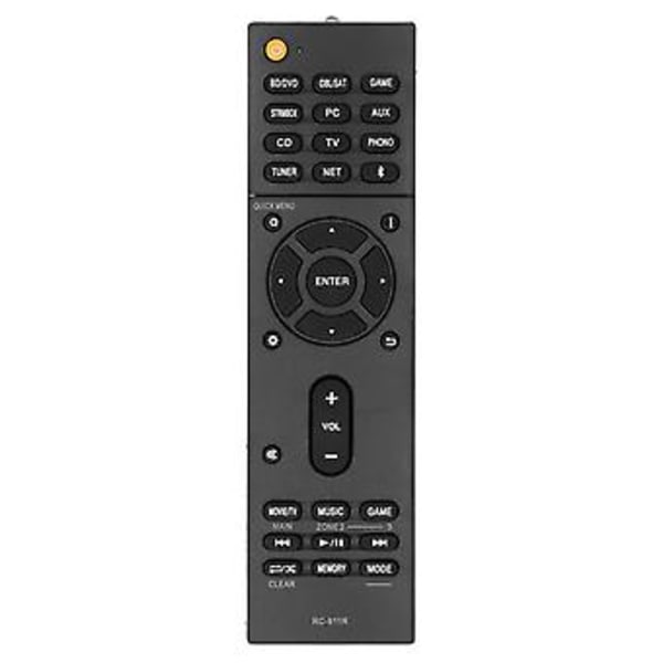 RC911R Fjärrkontroll Ersättning för Onkyo TXRZ810 TXNR575E oVideo Receiver
