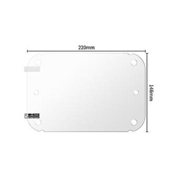 5 stk./sæt 6,6 tommer LCD-skærmbeskyttelsessæt til Photon Mono 2 3D-printere Tilbehør 3D-printer S